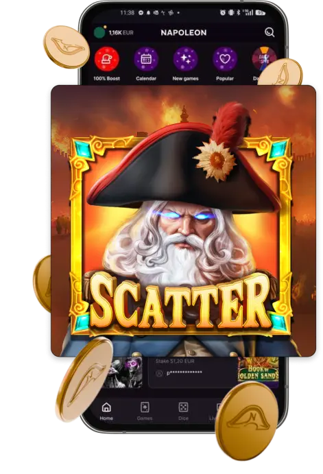 Connexion Ă l'application mobile de Napoleon casino